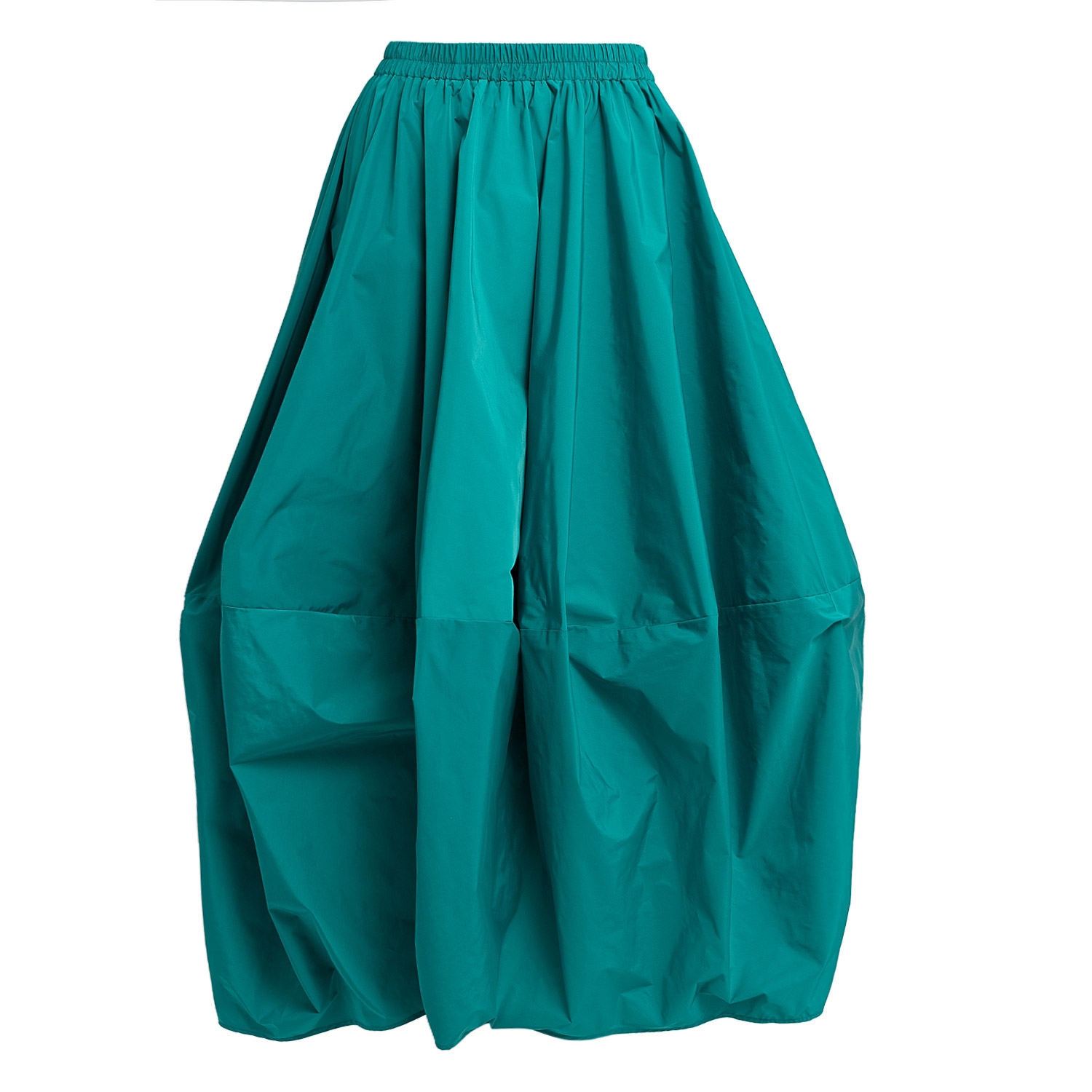 Fustă Irina din tafta verde by Bpopp