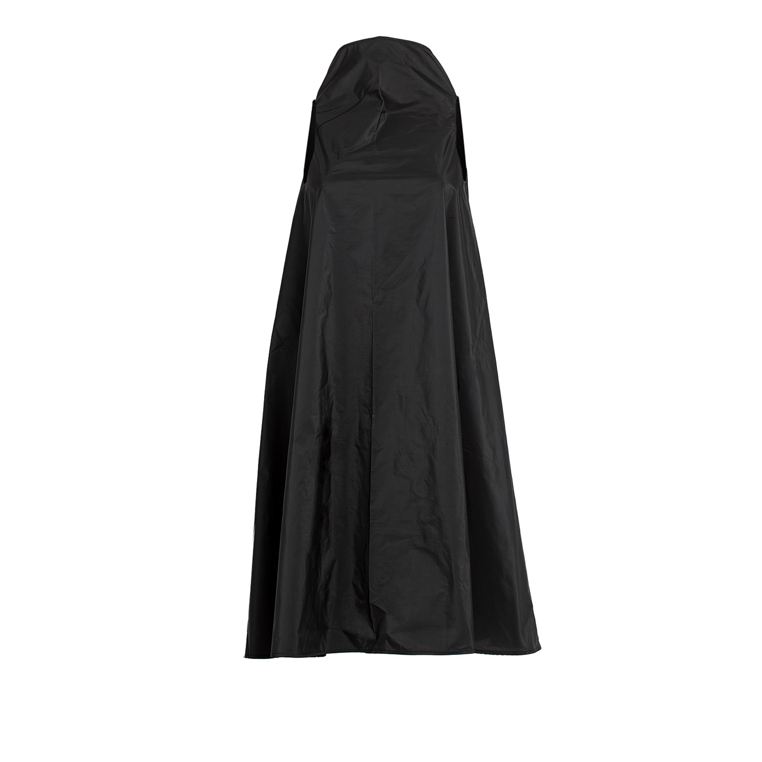 Rochie Ileana scurtă din tafta neagră by Bpopp