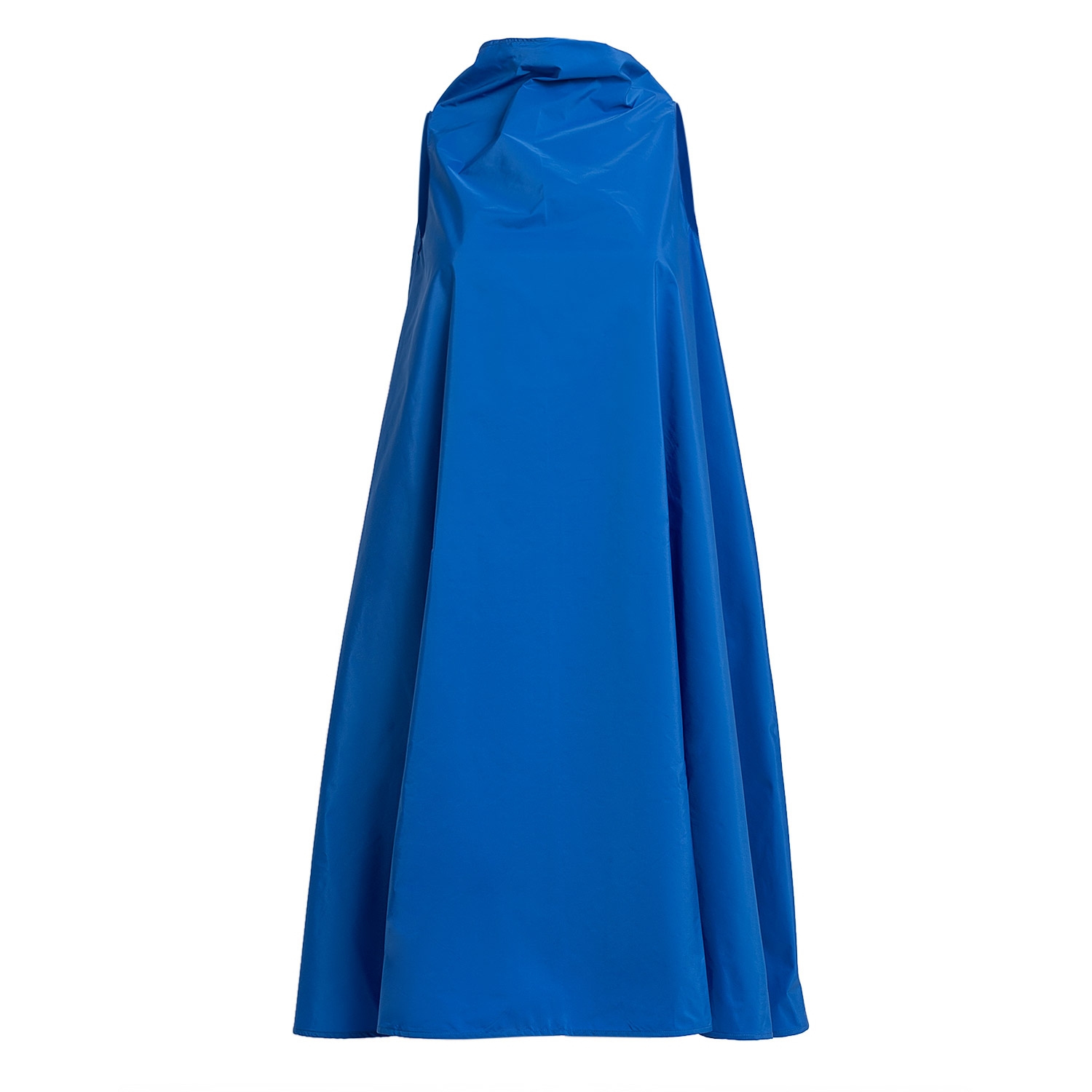 Rochie Ileana scurtă din tafta albastră by Bpopp