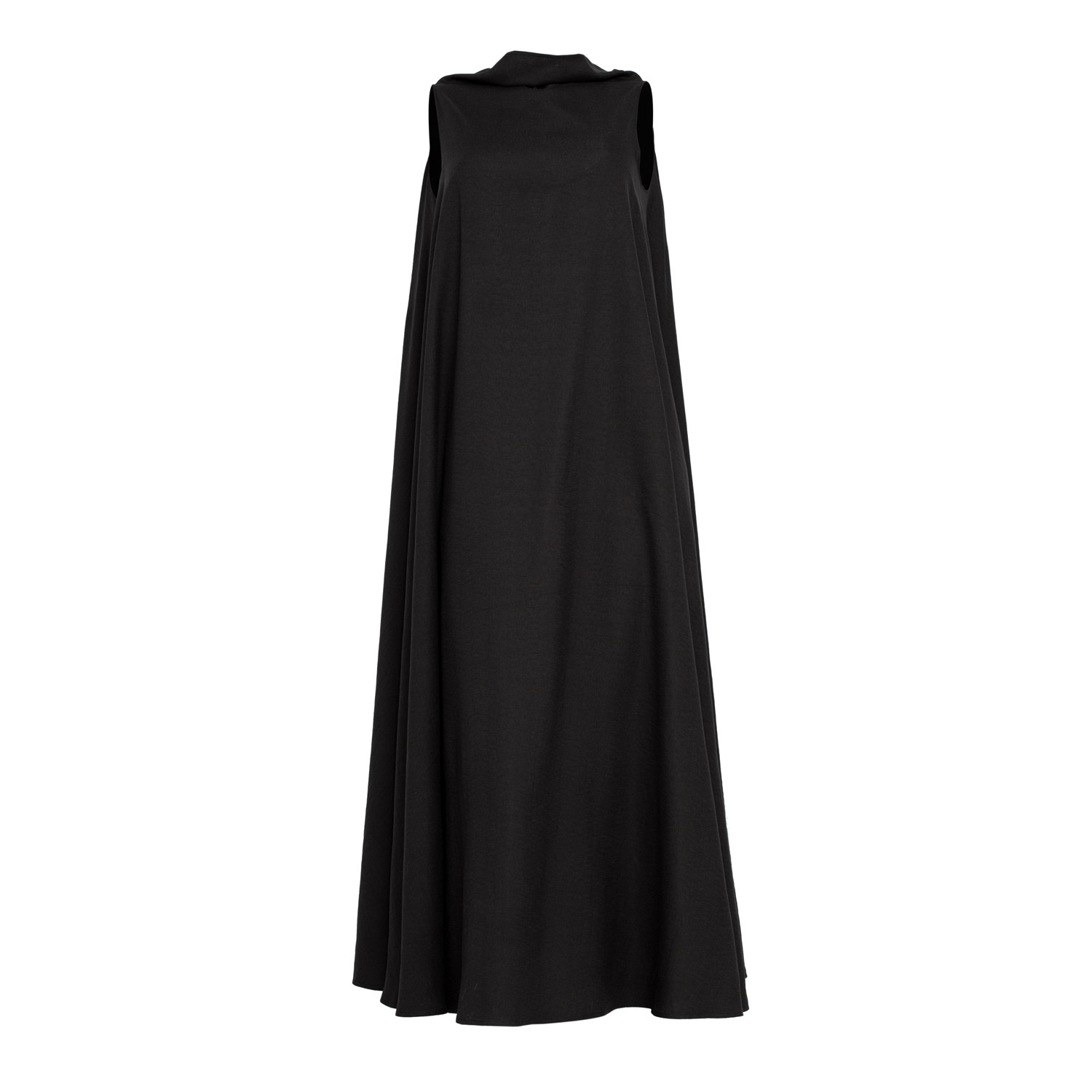 Rochie Ileana scurtă din in negru by Bpopp