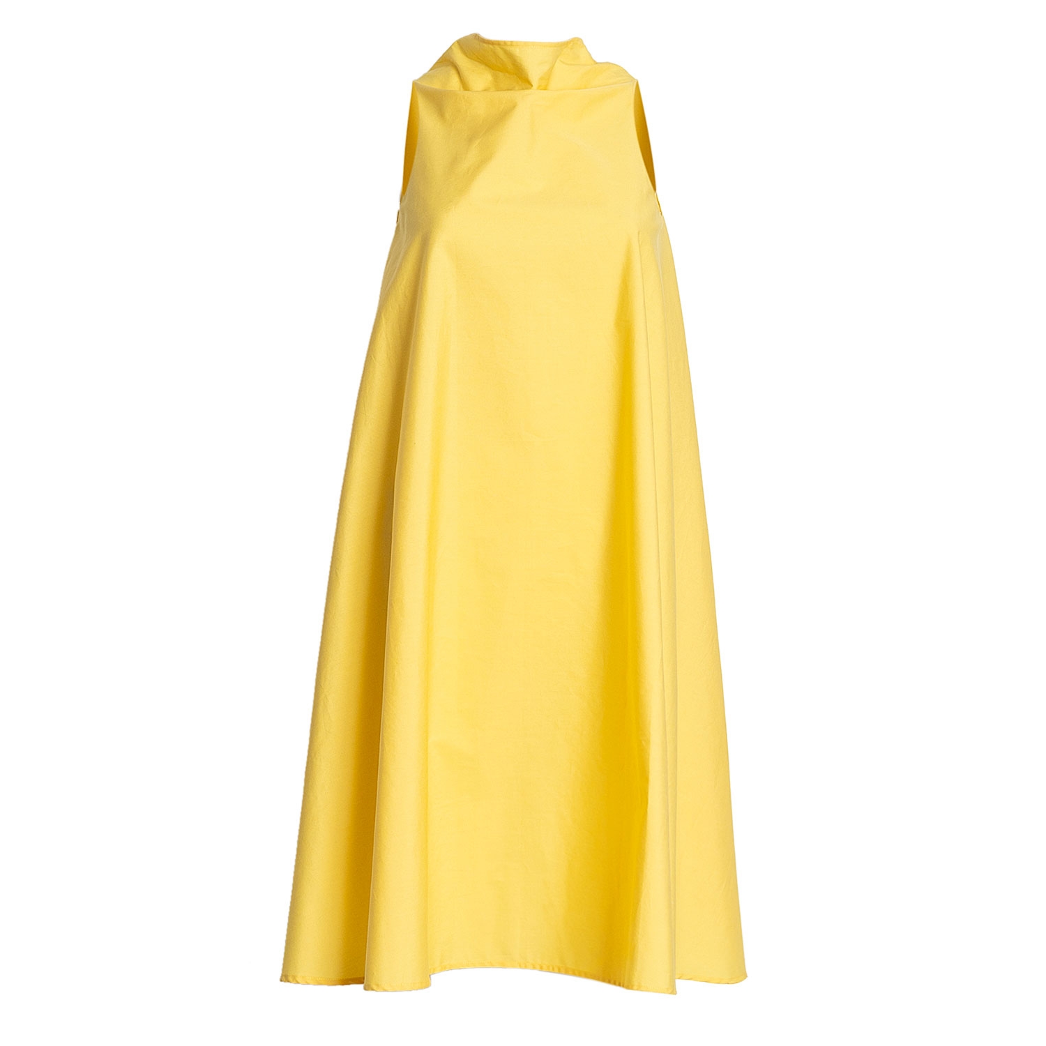 Rochie Ileana din bumbac galben by Bpopp