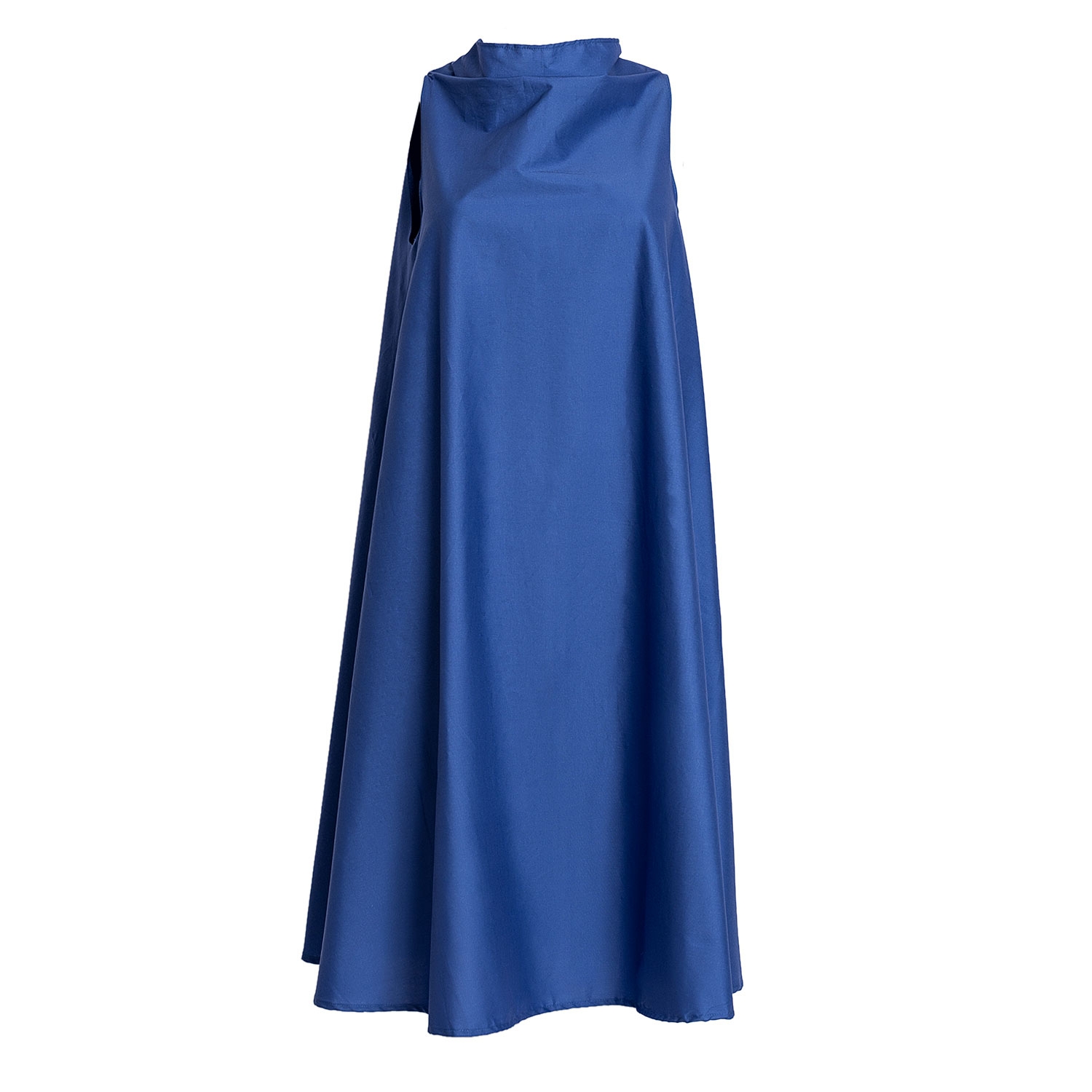 Rochie Ileana scurtă din bumbac albastru by Bpopp