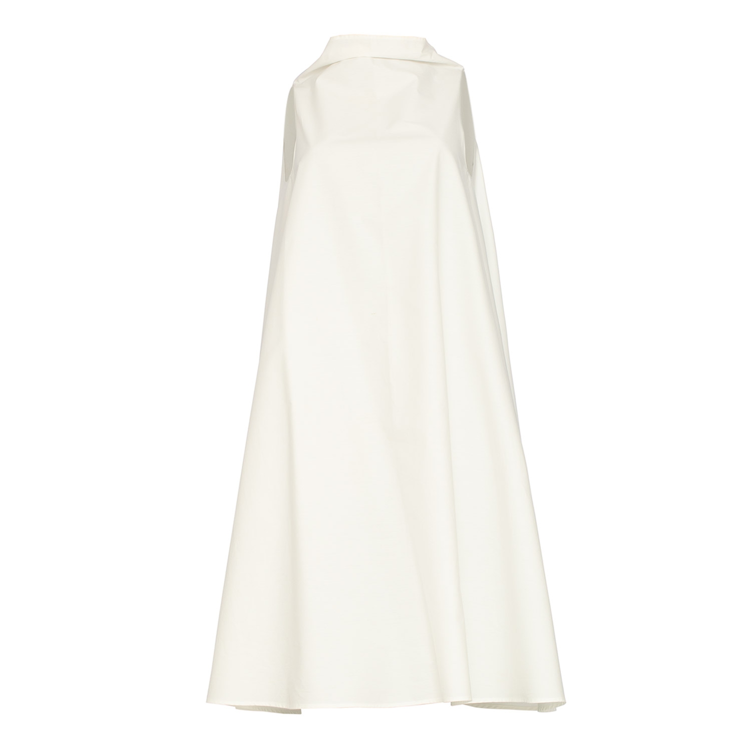 Rochie Ileana scurtă din bumbac alb by Bpopp