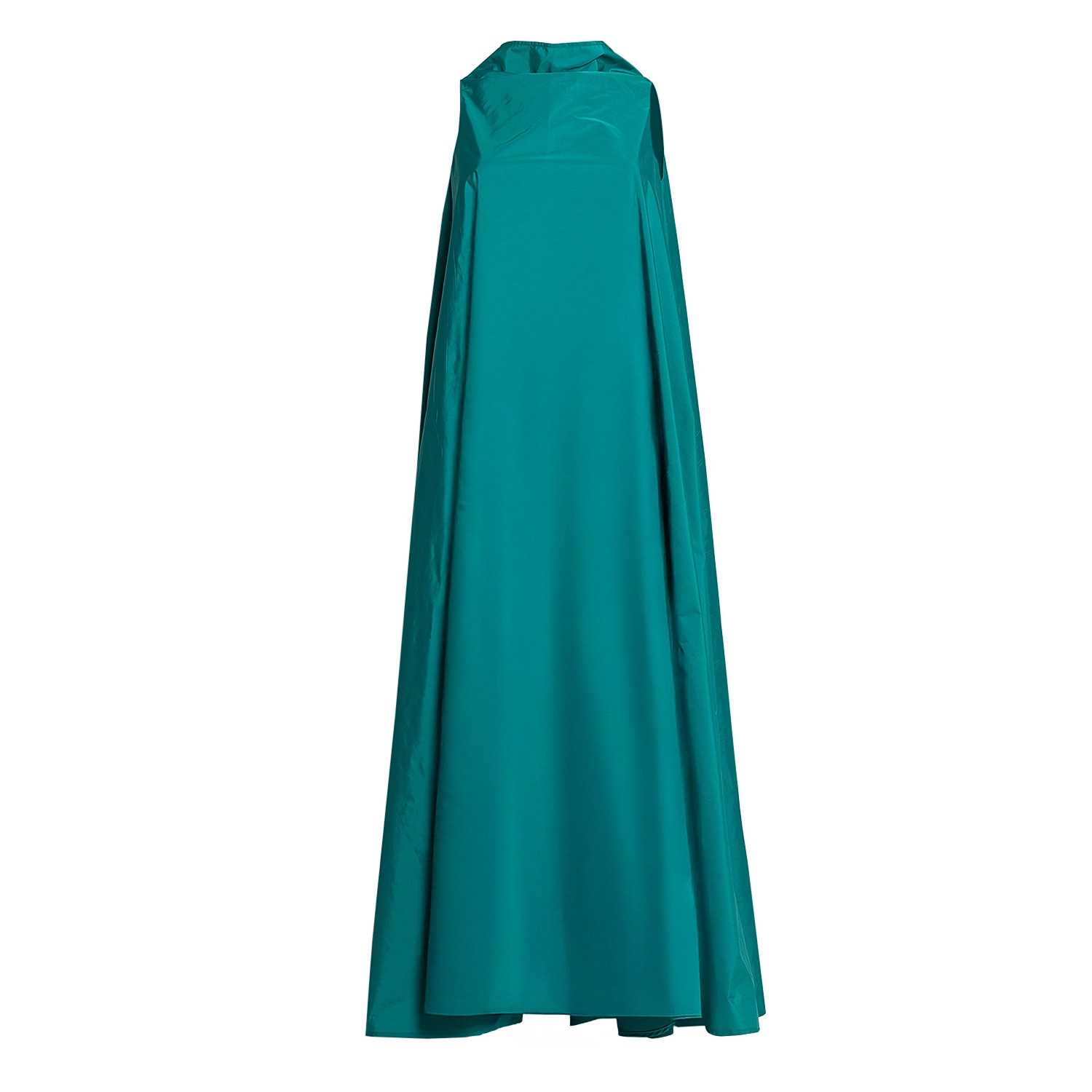 Rochie Ileana lungă din tafta verde by Bpopp