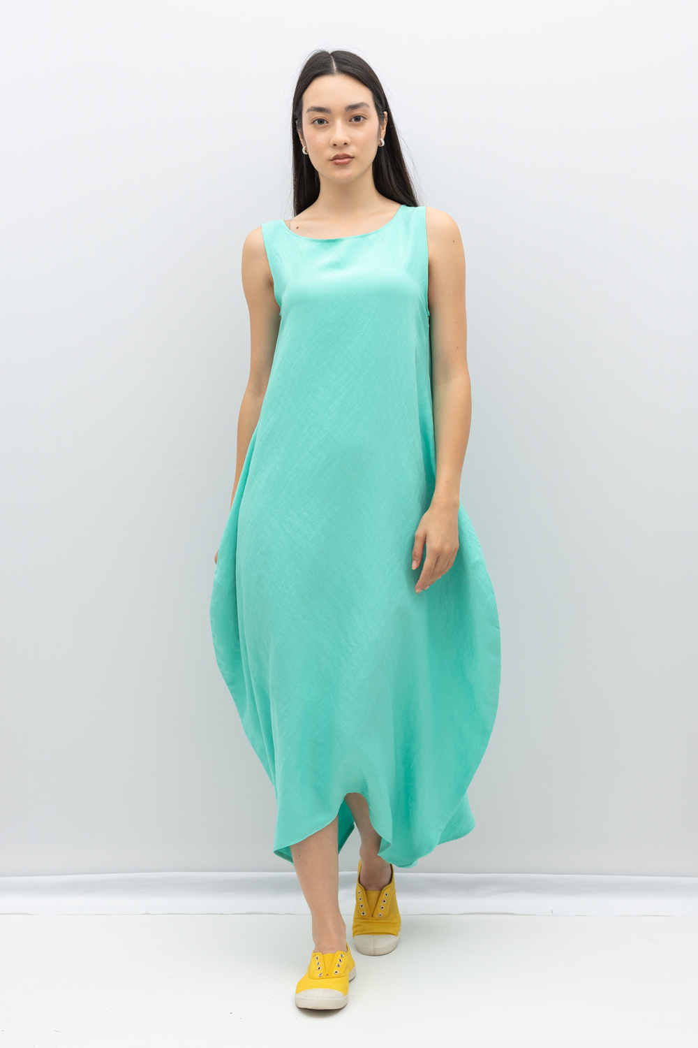 Rochie Elena din raion verde mentă by Bpopp