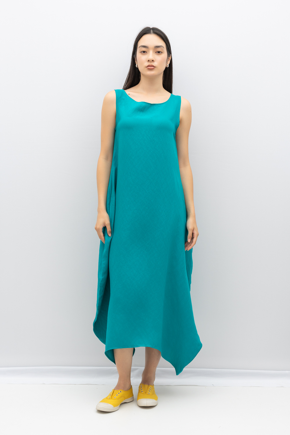 Rochie Elena din raion verde ocean by Bpopp