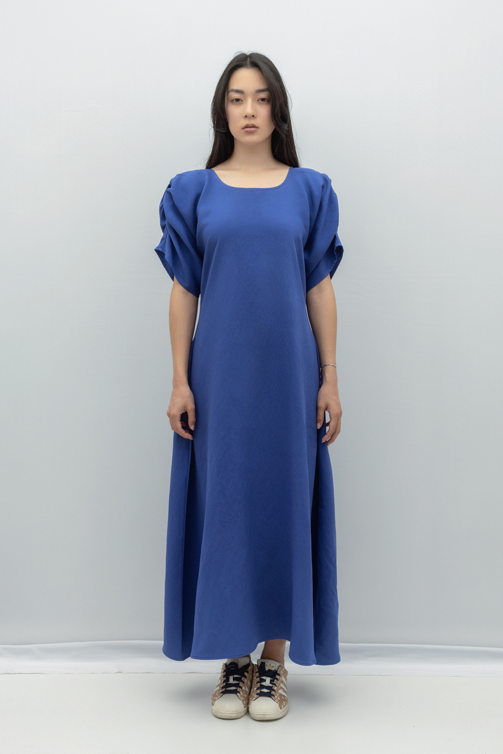 Rochie Maria din rayon albastru by Bpopp