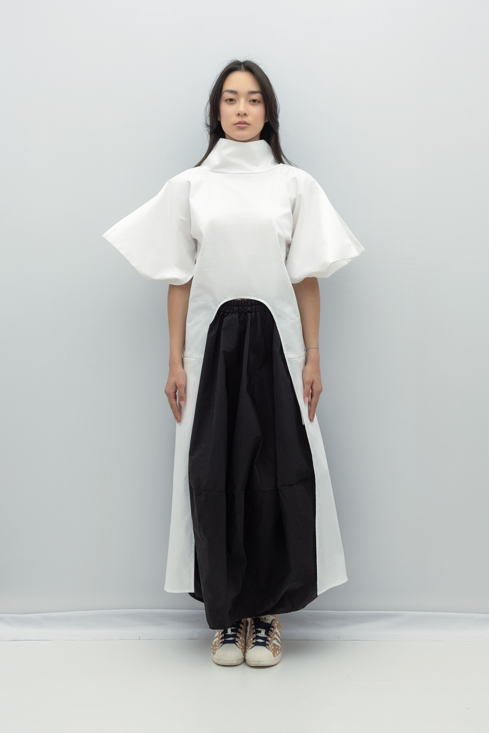 Bluza Mona din bumbac alb by Bpopp