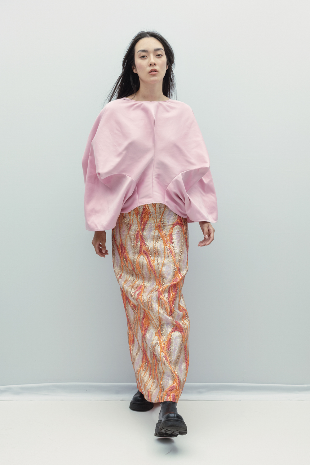 Bluza minunata din bumbac roz by Bpopp