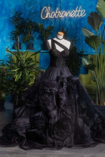 Licorice Ruffles by Chotronette