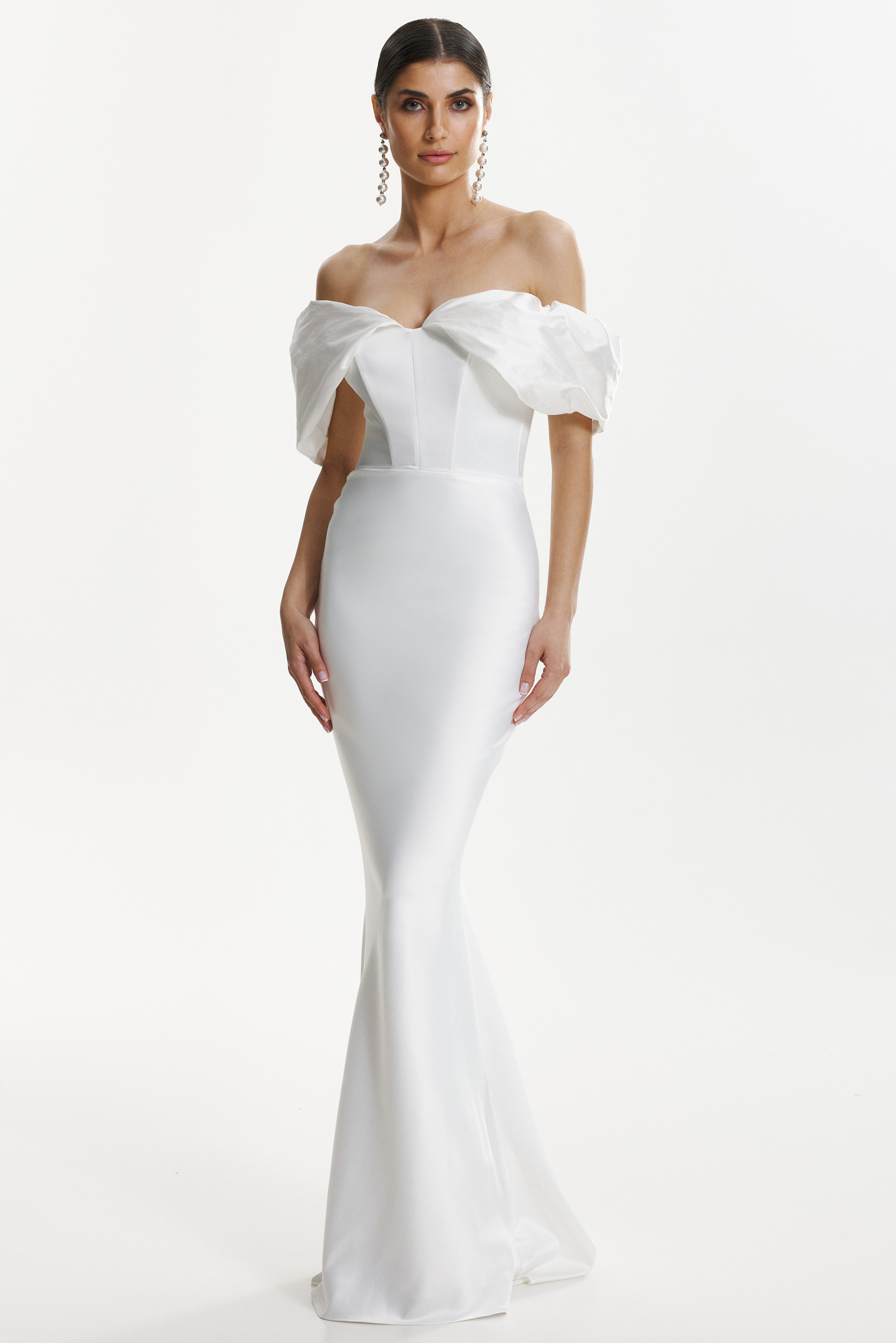 Huda wedding dress by Framboise