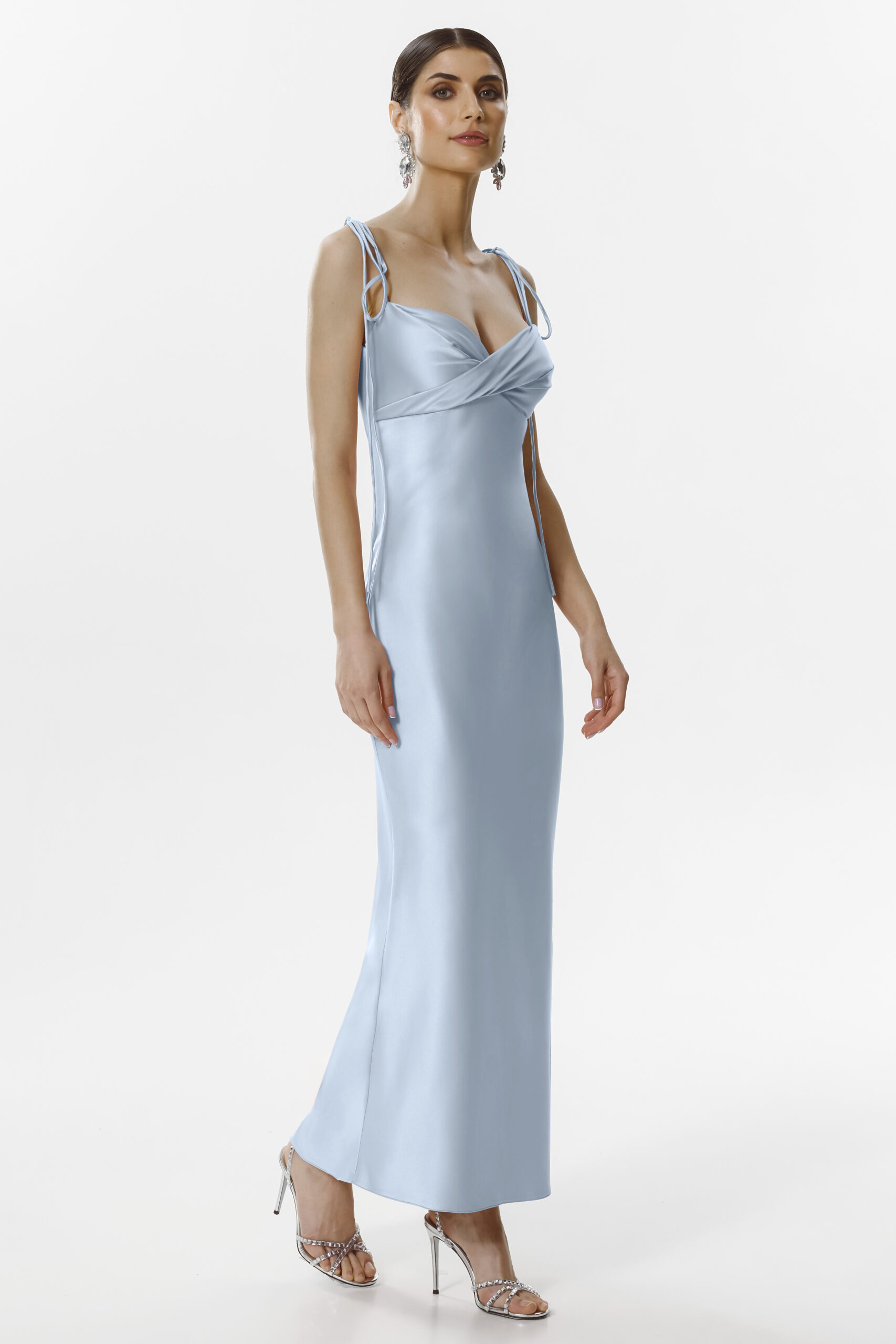 Darren elegant blue dress by Framboise