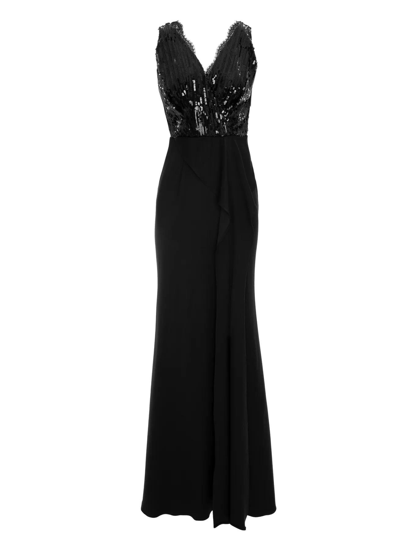 Rochie lunga neagra by Larisa Dragna