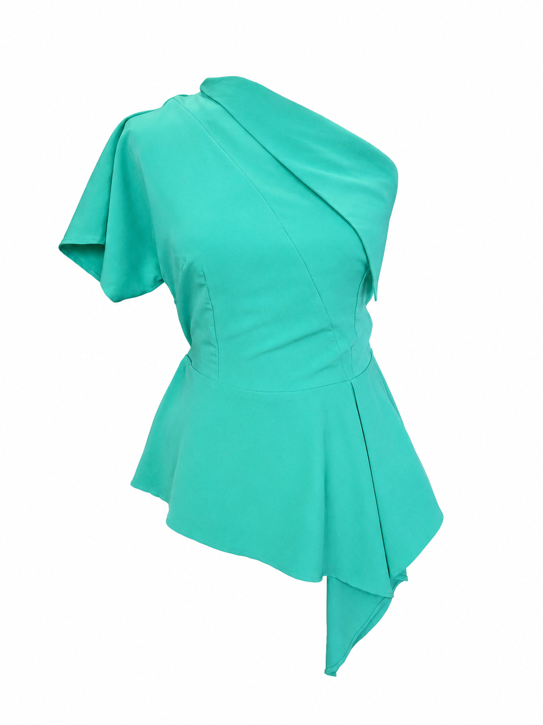 Bluza cu umar gol si peplum by Larisa Dragna