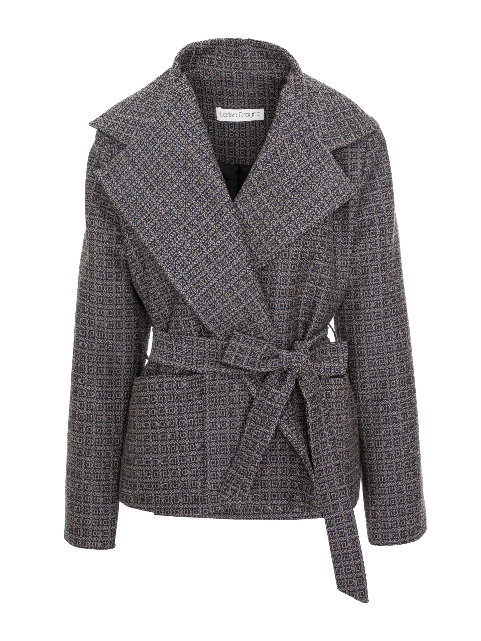 Sacou clasic din brocart by Larisa Dragna
