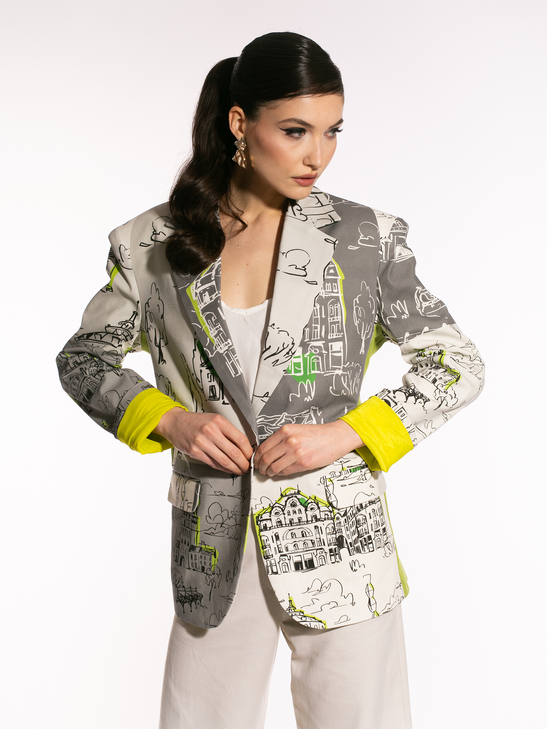 Sacou Oversized Elysé by Larisa Dragna